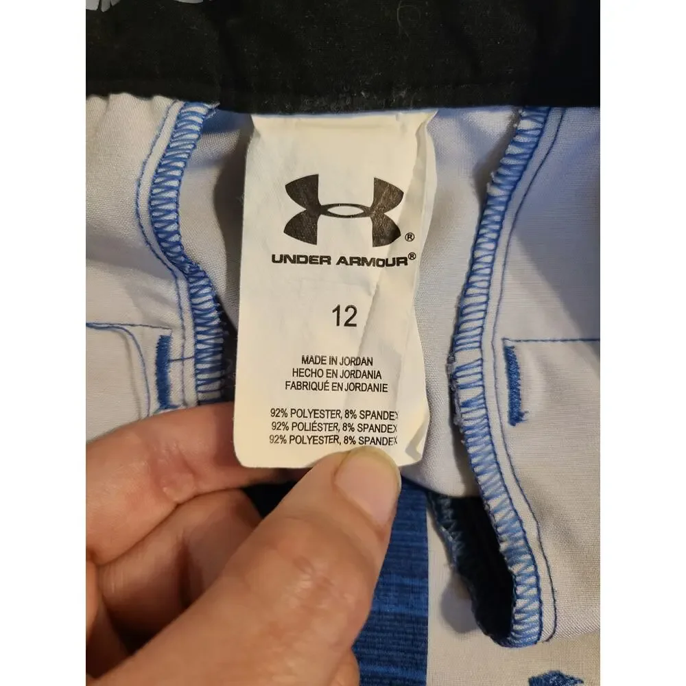 Under armour size 12 boys swimming trunks
